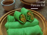 Coconut Pancake Roll