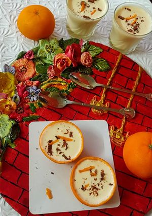 A picture of Orange (mandrin)Posset.