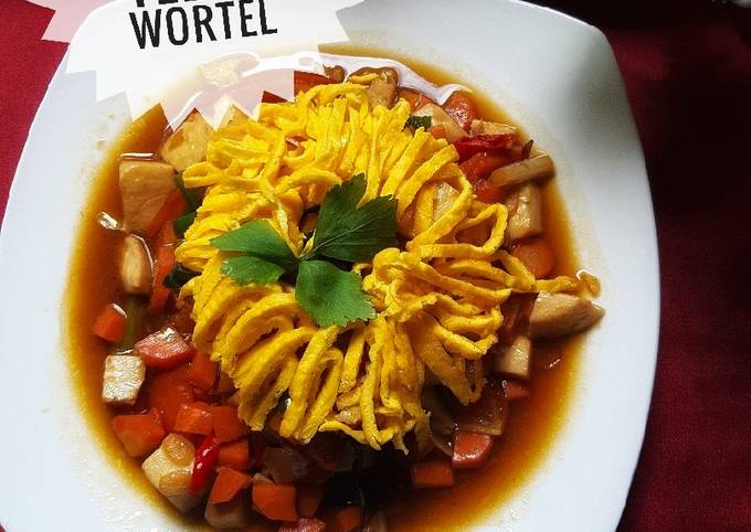 Resep: Asem Asem Putih Telur Wortel Irit Untuk Jualan