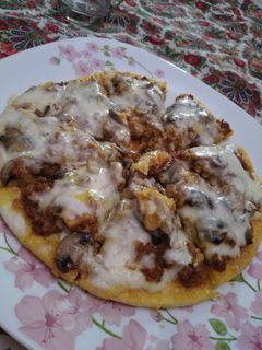 عکسی از دستور پیتزا مخصوص سراشپز😋