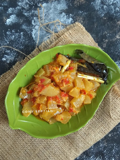 Foto resep Tumis kikil pedas