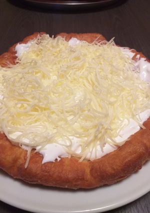 Lángos recept fotója