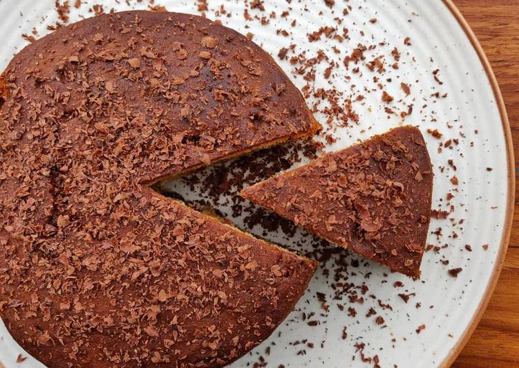 Recipe: Delicious Eggless chocolate cake in pressure cooker