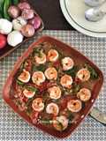 Green Chili Prawns