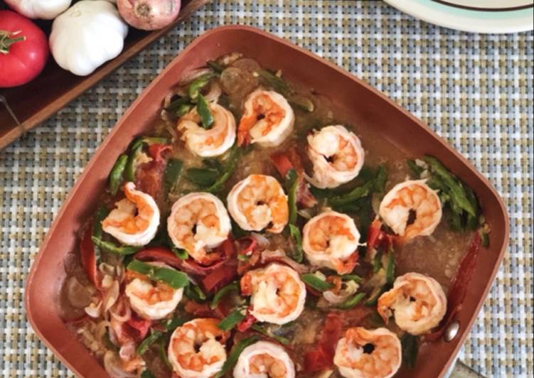 Simple Way to Prepare Award-winning Green Chili Prawns