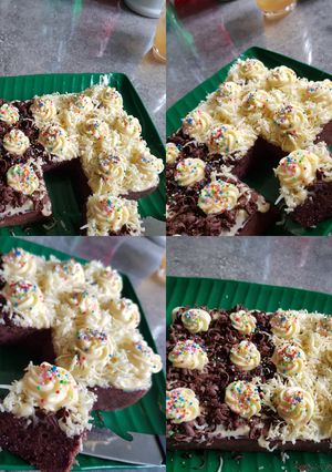 Foto resep Brownie ubi ungu