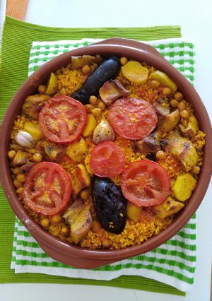 Una foto de Arroz al horno
