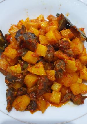 Foto resep Sambal Goreng Kentang Ampela Ayam
