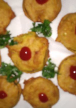 A picture of Baingan bhaja.