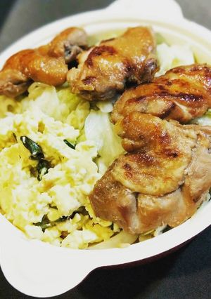 手把手教。初學照燒雞腿 的食譜成品照片
