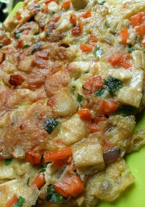 Foto resep Telor dadar simpel