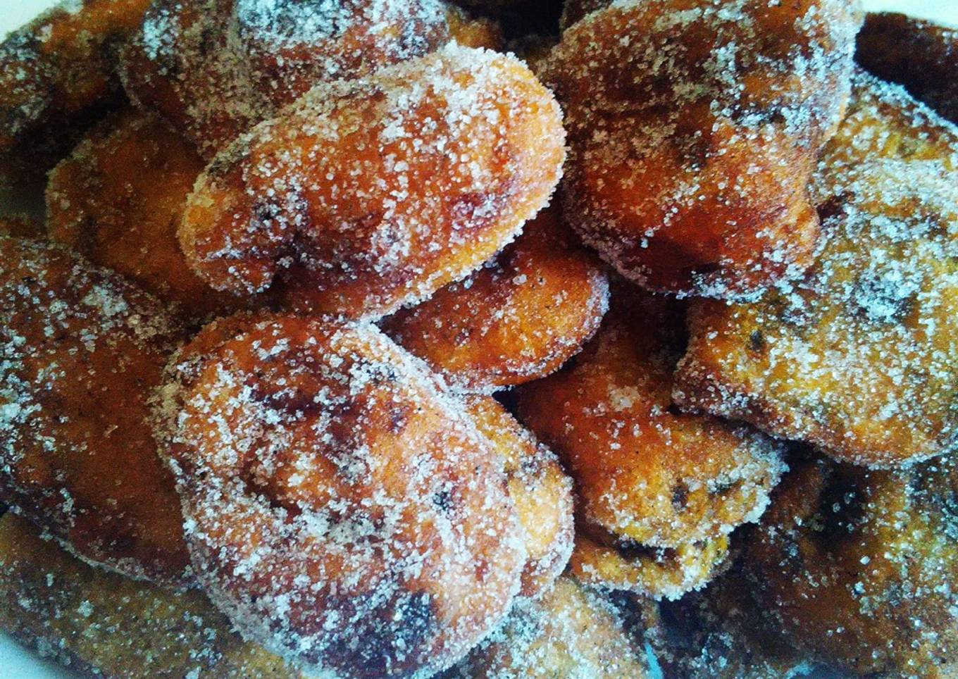 Buñuelos de calabaza y chocolate