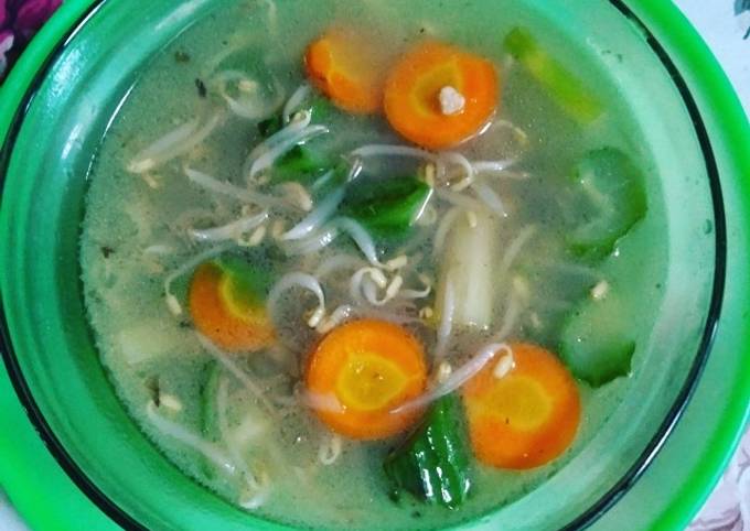 Langkah Mudah untuk Menyiapkan Kuah Sayur emes toge yang Bikin Ngiler