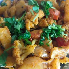 A picture of Gobhi gazar mix veg.