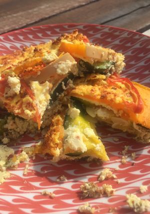 Una foto de Pastel ovo lacto vegetariano