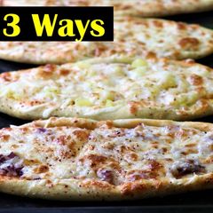 Pide | Instant Pide | Kids Lunch Box Series | Recipe No 9 A picture of Pide | Instant Pide | Kids Lunch Box Series | Recipe No 9.