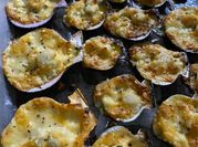 A picture of baked scallops
