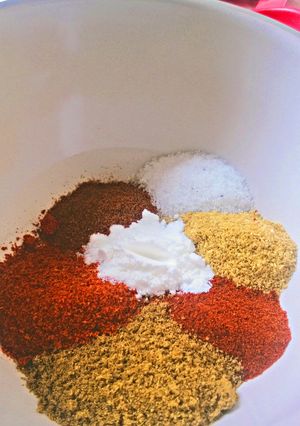 A picture of Taco Seasoning Spice Mix #authormarathon.