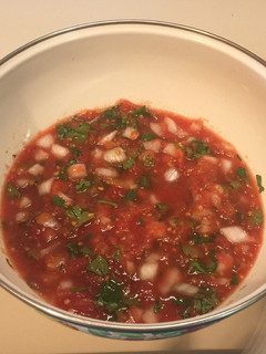 A picture of Extremely Easy Tomato Salsa.