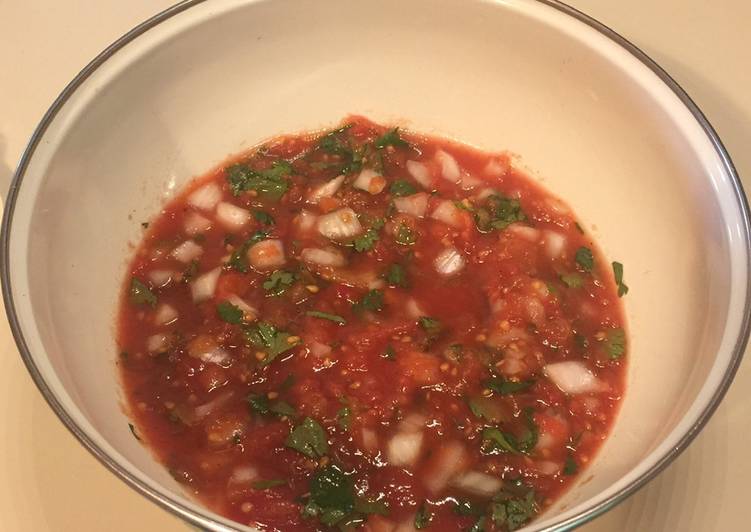 Recipe of Super Quick Extremely Easy Tomato Salsa