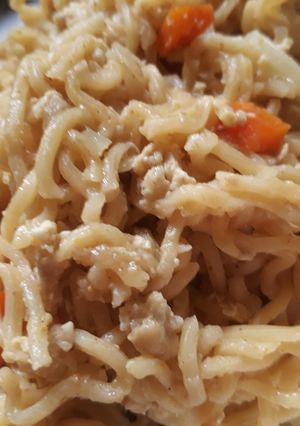 A picture of Indomine with carrot.