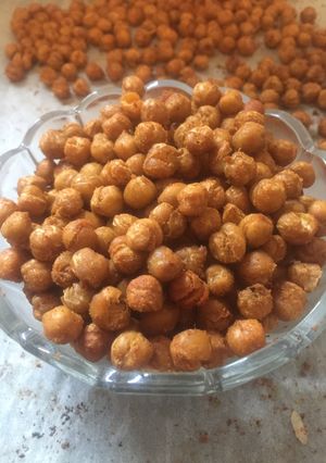 Une photo de Pois chiches en apéritif