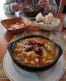 Porotos con riendas sureñas