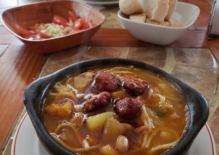 Porotos con riendas sureñas