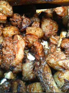 A picture of Pan fried pork.