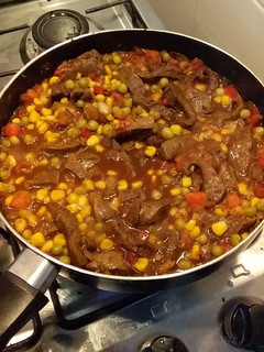 Una foto de Saltado de hígado