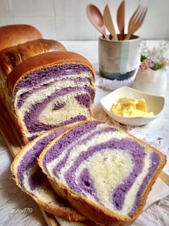 Foto resep Roti Tawar Taro Autolysis