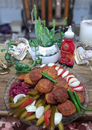 عکسی از دستور فلافل مهین پز 😋❣