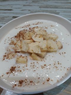 عکسی از دستور پودینگ وانیلی😋💛