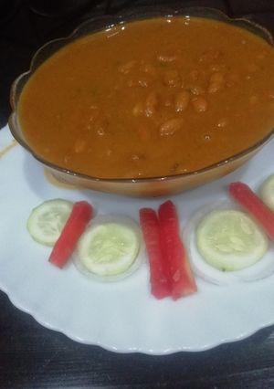 A picture of Rajma Masala Curry.