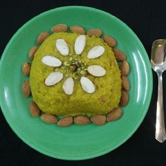 A picture of Pumpkin halwa (kaddu halwa).