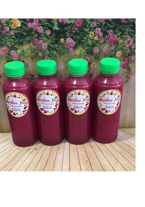 Foto resep Diet Juice Papaya Apple Dragon Fruit Orange Apple Rose