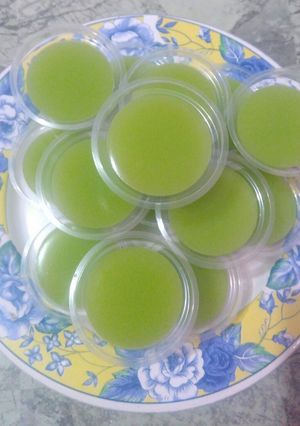 Foto resep Puding ubi rasa melon