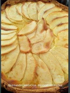 Una foto de Tarta de manzana