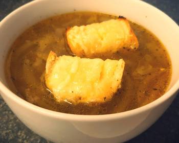 Update, Serving Recipe French Onion Soup with French Brie Croutons Delicious