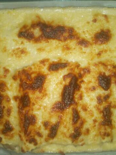 Una foto de Canelones rellenos de carne de ternera y de paté de pato
