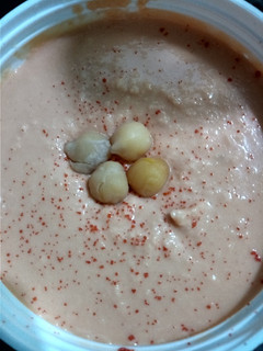 Una foto de Hummus de garbanzos