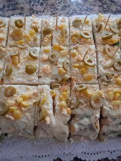Una foto de Pastel vegetal con atún