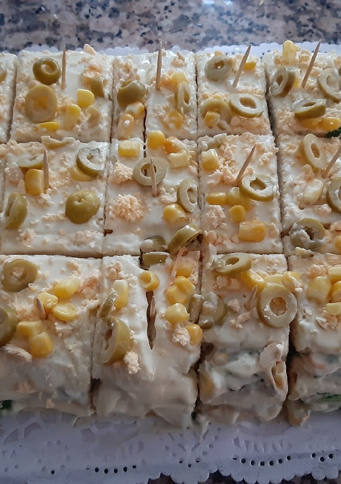 Una foto de Pastel vegetal con atún