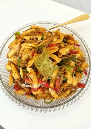 Foto resep Sambal Kering Kentang Teri Ala Me🥰