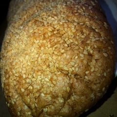 A picture of Bread with sesame.