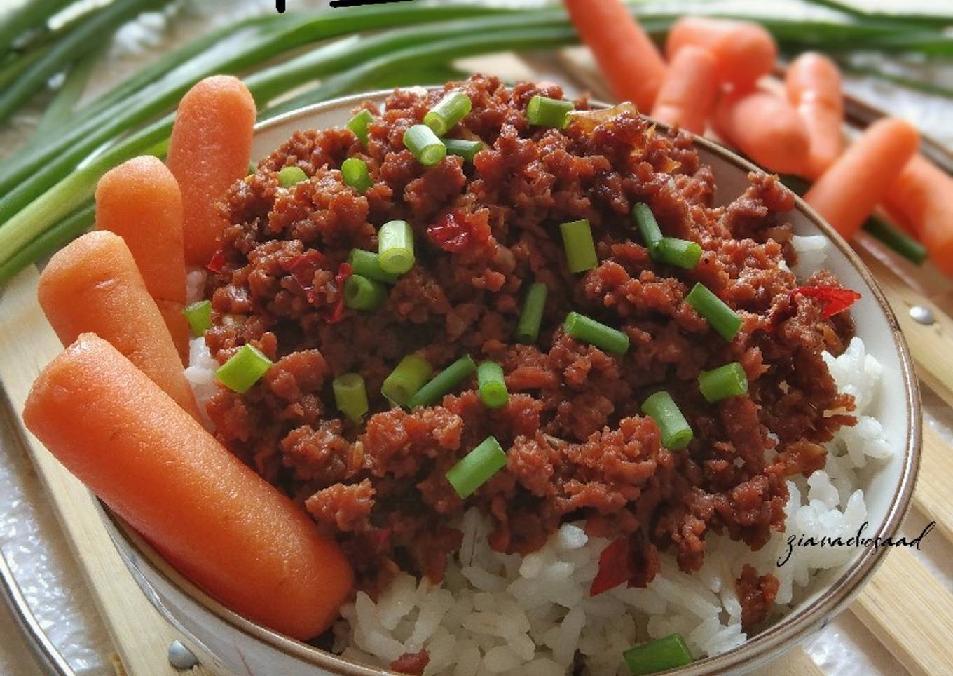Easy Beef Rice Bowl