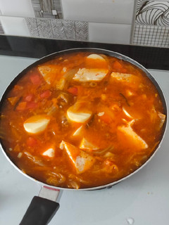 Foto resep Kimchi jiggae/Sup Kimchi Korea