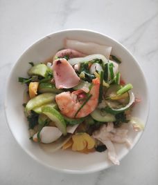 tôm rim chua ngọt