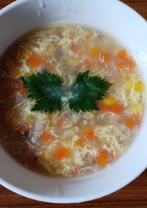 Foto resep 10. Sup jagung kental