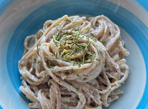 Foto di Linguine Fichi, Ricotta e Rosmarino🍝
